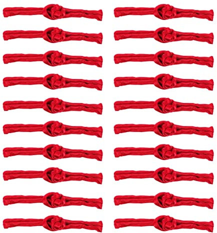 DIYEAH 20paare Chinesischer Knotenverschluss Vintage Knotenknopf Aufnäher Chinesische Verschlussknöpfe Knotenfroschknopf