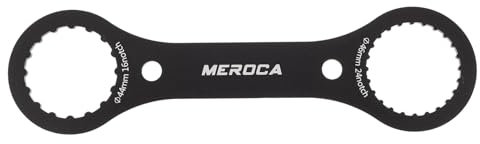DECOMELODY Bottom Bracket Wrench Tool for Lightweight and Portable Spanner for Easy Installation and Removal of Bottom Bracket for Bike Repair and Maintenance Compatible Bike Models
