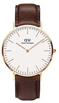 Daniel Wellington Classic Orologi 40mm Double Plated Stainless Steel (316L) Rose Gold