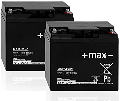 Batterie compatible pour tondeuse à gazon Robomow RL2000 RL-2000 24 V 2 x 12 V 22 Ah AGM plomb