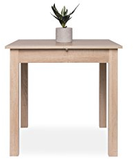 Esstisch Küchentisch (4 Größen wählbar) inkl. erweiterbare Auszugsplatte