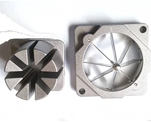 Lacor - Cuchilla 8 gajos + empujador para Cortador Patatas y gajos Lacor | Para un uso práctico y profesional en cocina; perfecto para el día a día en hostelería y en casa, cómodo de usar y de guardar