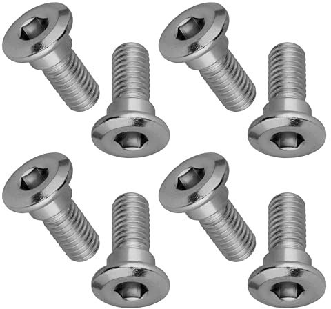 Caltric 8 Front Wheel Disc Stud Screw Bolt Compatible with Yamaha Banshee 350 Yfz350 1990-2006