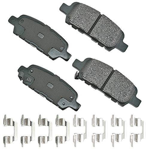 Akebono-ACT905A Ultra-Premium Ceramic Rear Disc Brake Pads GREY