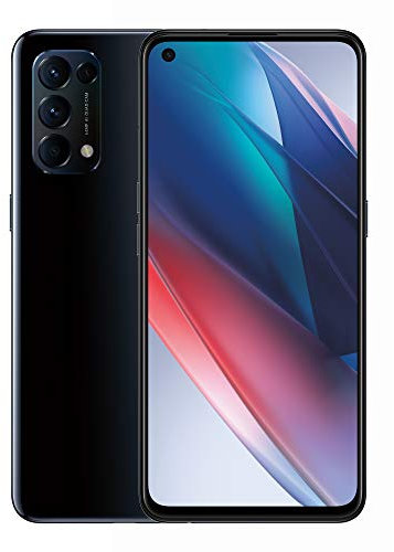 OPPO Find X3 Lite 5G Unlocked Smartphone, Qualcomm Snapdragon 765G 8GB RAM 128GB Storage 6.4 Android 11, ColorOS 11.1 - CPH2145-Black-AG
