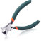 SPEEDWOX Mini pince coupante, 11,4 cm avec poignées en PVC, outil d'arrache-clou pour l'installation de charpentiers de construction