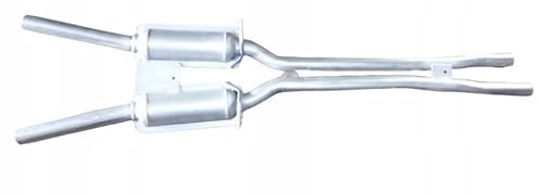 IZAWIT 15.064 Mittelschalldämpfer Kompatibel mit AUDI A6 Avant 4B5, C5 4B3253409A