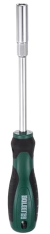 QUARKZMAN Chiave a Dado Metrico 8mm Cr-V con Asta Cava Esagonale | Cacciavite a Bussola con Punta, Non Magnetica e Manico Antiscivolo, per Riparazioni Automobilistiche