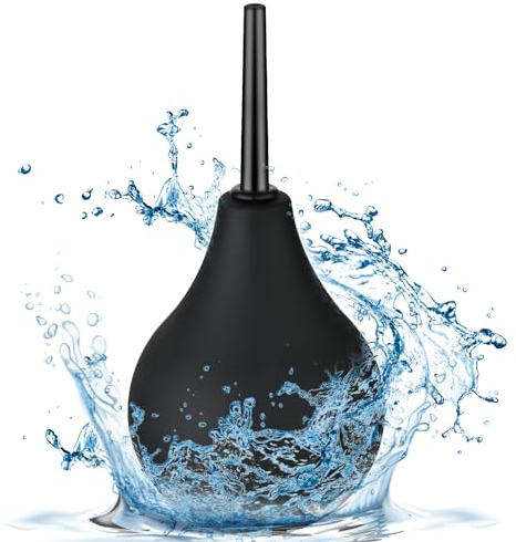 ACWOO 224ml Einlauf zur darmreinigung, Po Dusche Irrigator zur Darmspülung, Silikon Anal-Spülung Intimdusche zur Analdusche und Vaginaldusche