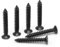 FOMGIIN Spanplattenschrauben Schnellbauschrauben M3.5 x 25mm, 50 Stück Schwarz Grobgewinde Schnellbauschraube Holz Trockenbauschrauben, Trockenbau Rigips Schrauben Gipskartonschraube Gipskarton