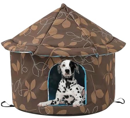 Katzenhaus Für Draußen Winterfest Wasserdicht Haustierhaus Im Freien Faltbare Katzenhaus Waschbar Katzenhöhle Hundehütte Mit Abnehmbarem Für Kissen Streuner Haustiere Outdoor Hundehöhle Tierheim