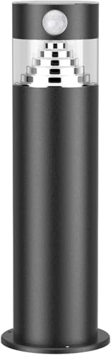 ChiliTec LED Solar Wegeleuchte SWL-AS30, 30cm, anthrazit | PIR Bewegungsmelder, Solarzelle, IP44, Außenleuchte