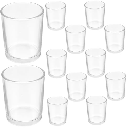 DECHOUS 12pc Shot Glasses Funny Glasses for Mini Wine Beer Thanksgiving Chalice Small Cups Goblets Chinese Tea Cup