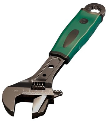 WOURRD Chiavi regolabili da 8/10/12/15 pollici Chiavi per la casa Ingrandisci Chiavi da bagno aperte Riparazione manuale idraulica