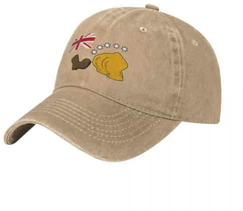 IUUGJEIX Basecap Australien Flagge Vintage Rugby Bergsteigen