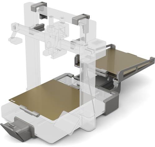 Hands-Free Batch Printing for Bambu Lab A1 & A1 Combo 3D Printer Auto Build Plate Changer System | 10 Plate Capacity Auto-Swapping PEI Sheet System Continuous Multi-Model Printing Upgrade Kit