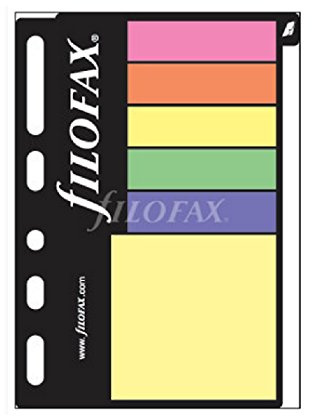 Filofax 210136 Pocket Haftnotizen, farbig sortiert