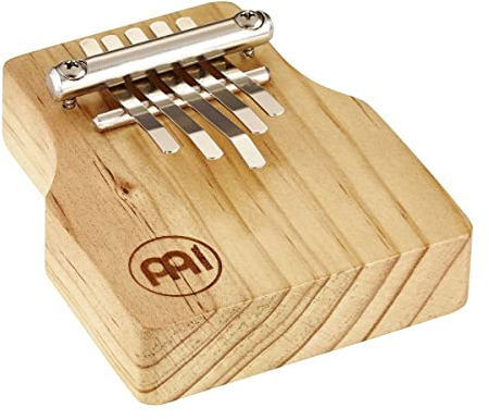 Meinl Percussion Solid Series Kalimba - Kleines Daumenklavier - Stimmung Gis, C F F C - Kiefer / Stahl, Natur / Verchromt (KA5-S)