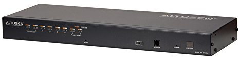 ATEN 8 Port RJ45 KVM Switch PS/2, USB, Sun USB Server, KH1508A-AX-G (PS/2, USB, Sun USB Server Daisy Chain, Console USB+PS/2, Adapter ID)