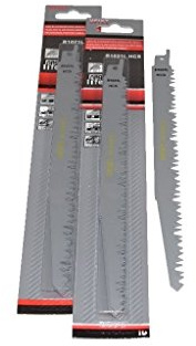 Reciprocating Sabre Saw Blades R1021L 240mm Pack of 10 Compatible With AEG Bosch Dewalt Replacement