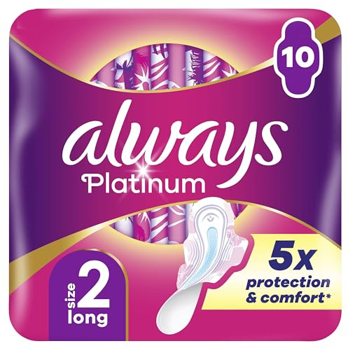 Platinum Long (Größe 2) Sanitär Flügel
