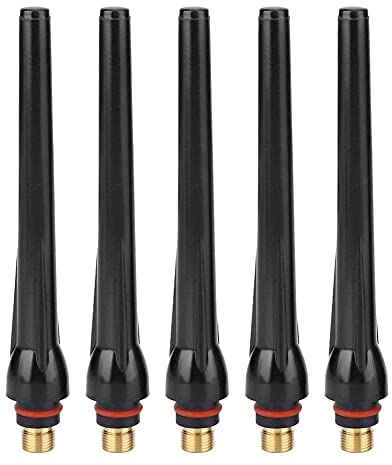 WIG-Schweißgeräte, 0,9x0,5 cm 5 Stücke e Zurück Kappe Wig-schweißbrenner WIG-schweißmesser Zurück Kappe für SR26 Schweißen Löten Liefert(5 Pcs)