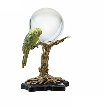 Kristallkugel Dekokugel Schlafzimmer Kupfer Kristallkugel Transparente Ornamente Büro Wohnzimmer Transfer Ball Ball High-End Glückliche dekorative Ornamente Blickende Weissagung oder Feng Shui