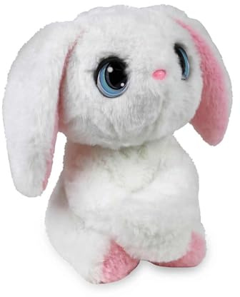 My Fuzzy Friends Poppy The Snuggling Bunny Interactive Plush Pet Kids Toy, Loveable and Lifelike Companion for Boys and Girls Aged 4 Years Plus with Over 50 Sounds and Reactions