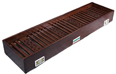 Scaldabagno Elettrico Piedi Casa Riscaldati Sonno Massaggiatore Plaid Riscaldabile Legno di Legno Calorifero (120x40x20cm)