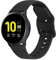 Vancle für Samsung Galaxy Watch Active 2 40mm 44mm Armband Damen Herren,Silikon Sport Ersatzarmbänder Uhrenarmband für Samsung Galaxy Watch Active 40mm 44mm Armband(Schwarz)