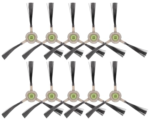 (10 piezas) Cepillo lateral para Lefant M1, M320, M310, M210B M213S M210S M210 M213, OKP Life K2 K3 K3A K4 K5 aspiradora robótica, kit de cepillo lateral, accesorio de cepillos laterales de repuesto