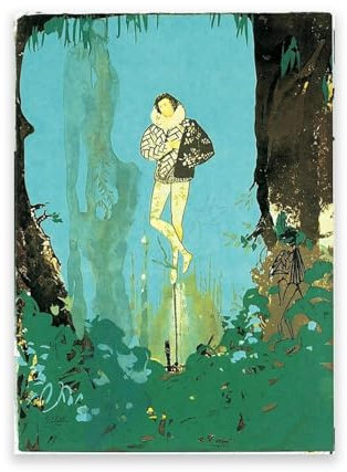 LZ6J8C9 Berühmte Wandkunst von S. Dalì. Prinz der Liebe von Salvador D. berühmte Gemälde Reproduktion. Surrealistische Bilder für die Wohnzimmerdekoration. 30 x 45 cm (11,8 x 17,7), rahmenlos