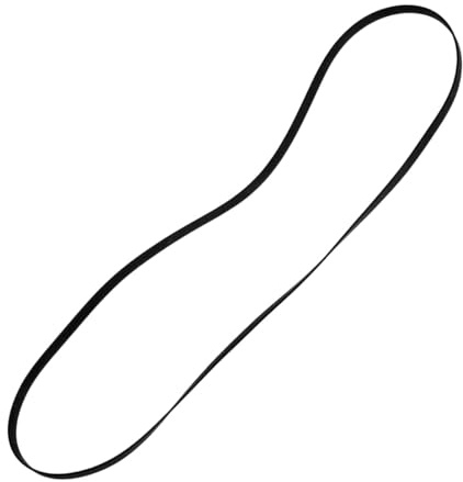 Gatuida 4stücke Rubber Flexible Phonograph Belt Für Schallplatten-spieler Langlebiger Antriebsriemen Für Vinyl-player Installieren Schwarz Umfang Für Und Reparaturen