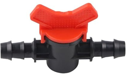 Aqxyki Valve Ball Valve Connector Plug Pipe Drip Hose Watering Rotatable Garden Supplies 16, 20, 25mm Parts(20mm x 20mm)