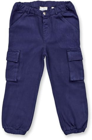 Sense Organics Kinderhose Bio Baumwolle Twill gefüttert (DE/NL/SE/PL, Numerisch, 92, Regular, Navy)