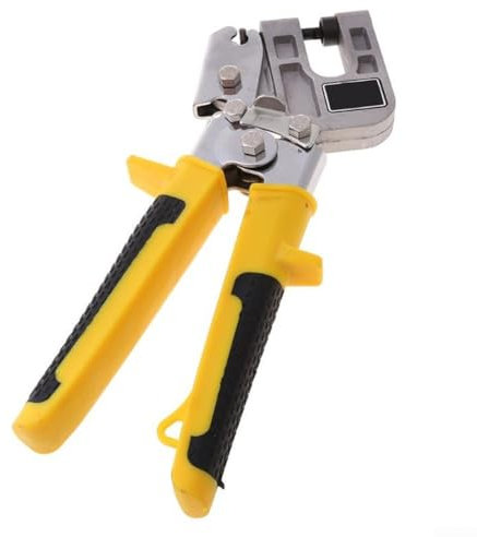 Outils à sertir pour goujons en métal, pince à sertir en alliage d'aluminium de 25,4 cm, pince à poinçonner à la main, connecter solidement les goujons pour la construction