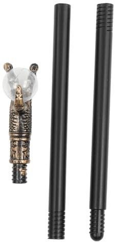 WRITWAA Halloween Scepter Prop Transparentes Zauberstab Spielzeug Für Kostümpartys Und Fotografie Einfache Für Halloween-Dekorationen