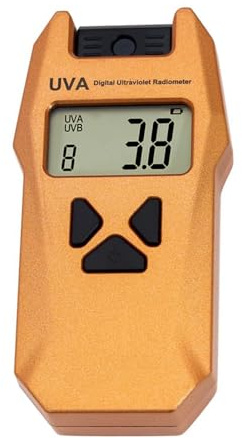Reptile UVA Index Meter, Smart Digital UVA Tester with Reversible Probe Design for Lizard, Tortoise, Bearded Dragon & Succulent Plants