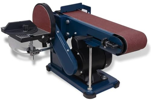 Snsowed Levigatrice Combinata con Nastro e Disco 375 W,Levigatrice,Articoli di ferramenta,Utensili,Smerigliatrici-142007
