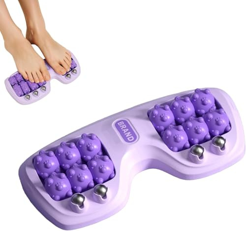 Fußmassageroller,Fußmassagegerät,Portable Double Massage Roller für Fußmassage,Foot Massager, Fussmassageroller, Fussmassagegerät,Massagegerät für Füße Fersensporn