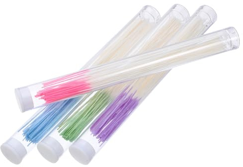 LIFKOME 4pièces Fils de Nettoyage pour Piercings Oreilles Outil de Nettoyage pour Conduits Auditifs Kit de Soin pour Femmes et Hommes