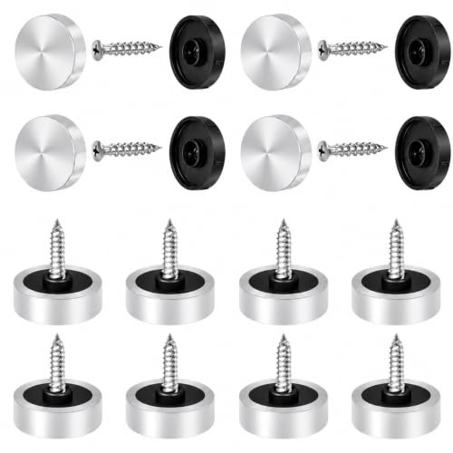 100 Pezzi Chiodi per Membrana Bugnata 3,5x25mm, Chiodi Autofilettanti con Testa in Plastica, Tetto per Fissaggio Membrana Drenante, Alternativa Viti Profilo Chiusura Membrana