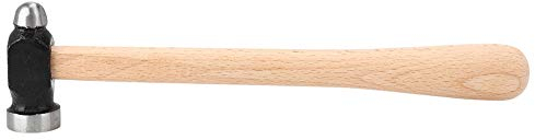 Round Hammer, Blacksmith Hammer Ball Peen Hammer Hardware Tool Household Jewelry Processing Hammer 10.2-Inch