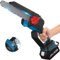 Nananuu 8 Inch Mini Cordless Chainsaw for Makita 18V (NO Battery), Automatic Oiler, Handheld Cordless Chainsaw with Safety Lock and Strong Motor for Cutting Wood and Tree Pruning