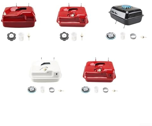 Parte di ricambio per serbatoio carburante motore per Gx160 168F 170F compatibile con motozappe e macchine elettriche (stile C)