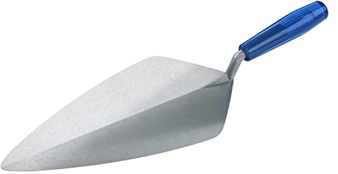 Bon 72-296 Brick Trowel - Carbon Steel Narrow London 13-inch P Handle - For Brick, Block and Stone Masonry Construction