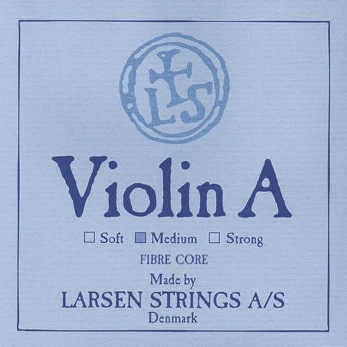 LARSEN STRINGS cuerdas para violín Original Synthetic,Fibre Core A Alu medium