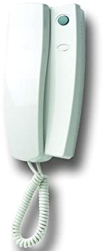 Televes YC/251 - Auriculares universales de repuesto para tu viejo intercomunicador, teclado único, digital, con cable, blanco, repuesto para intercomunicador o sistema de intercomunicación