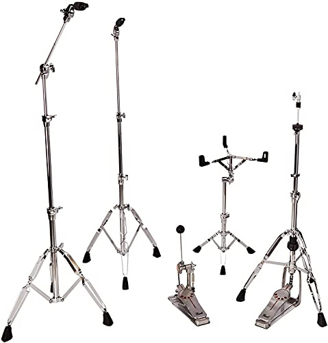 Pearl HWP930 930 Hardware-Pack mit Beckenkipper, Rohrgelenk und doppelstrebigen Beinen