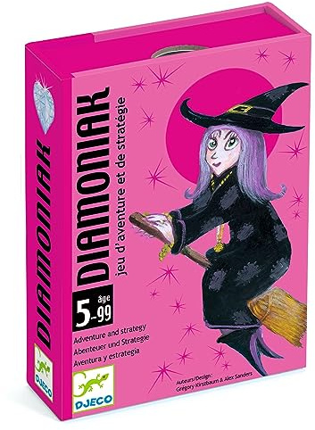 Djeco Gioco di carte Diamoniak (35117), da 5 a 10 anni